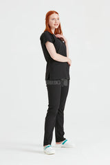 Black - Women - Scrub Set Classic Flex