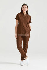 Brown - Unisex - Scrub Set Activity