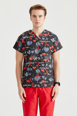 Cardio EKG - Men - Blouse Elastane with Print