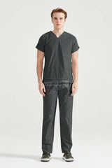 Dark Grey - Men - Scrub Set Classic Flex