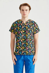 Dinosaur - Men - Blouse with Print