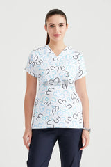 Hearth White - Women - Blouse with Print