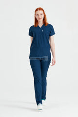 Indigo Blue - Women - Scrub Set Classic Flex