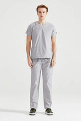 Light Grey - Men - Scrub Set Classic