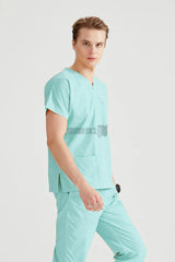Mint Green - Men - Scrub Set Classic Flex