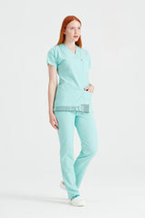 Mint Green - Women - Scrub Set Classic Flex