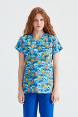 Monster - Women - Blouse with Print