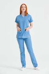 Parliament Blue - Women - Scrub Set Classic Flex