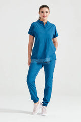 Petrol Blue - Unisex - Scrub Set Activity
