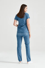 Petrol Blue - Women - Scrub Set Classic