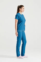 Petrol Blue - Women - Scrub Set Classic Flex
