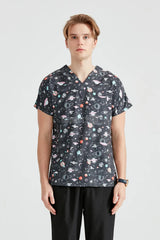 Planets - Men - Blouse Elastane with Print