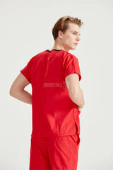Red - Men - Scrub Set Classic Flex