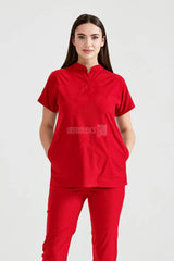 Red - Unisex - Scrub Set Activity