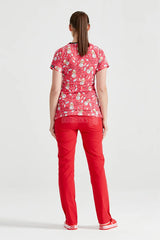 Red Teddy - Women - Blouse with Print