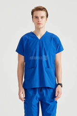 Royal Blue - Men - Scrub Set Classic