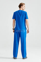 Royal Blue - Men - Scrub Set Classic