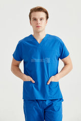 Royal Blue - Men - Scrub Set Classic Flex