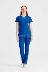 Royal Blue - Women - Scrub Set Classic Flex