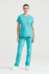 Turquoise Green - Women - Scrub Set Classic