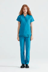 Turquoise - Women - Scrub Set Classic Flex