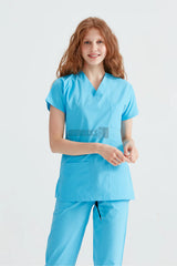 Turquoise - Women - Scrub Set Classic