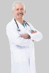 White Lab Coat - Men - Dr. Rever Long