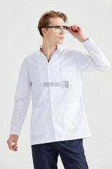 White Lab Coat - Men - Dr. Tunica Short