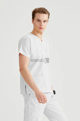 White - Men - Scrub Set Classic Flex