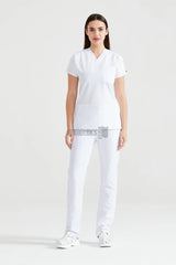 White - Women - Scrub Set Classic