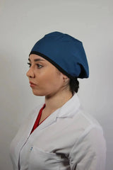 Indigo Blue Unisex Medical Cap – Surgical Hat Basic Color