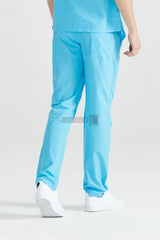 Turquoise - Men - Trousers Classic