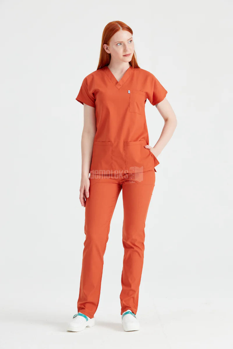 Brick - Women - Scrub Set Classic Flex