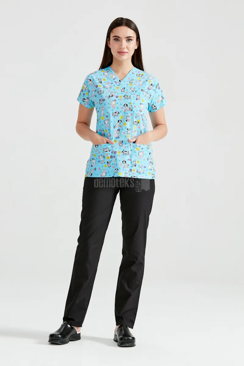 Dalmatian - Women - Blouse with Print