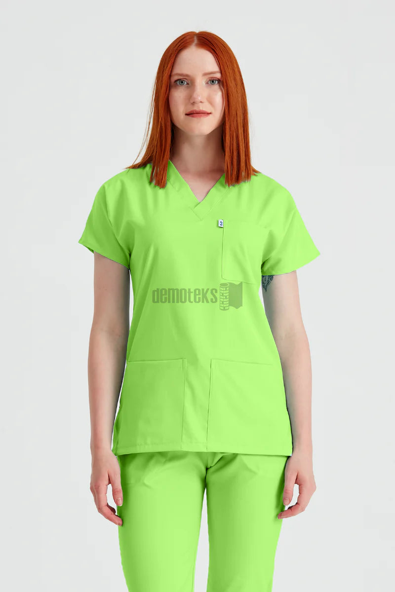 Phosphorous Lime - Women - Scrub Set Classic Flex