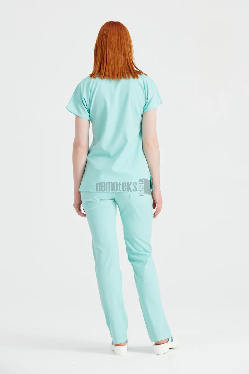 Mint Green - Women - Scrub Set Classic Flex