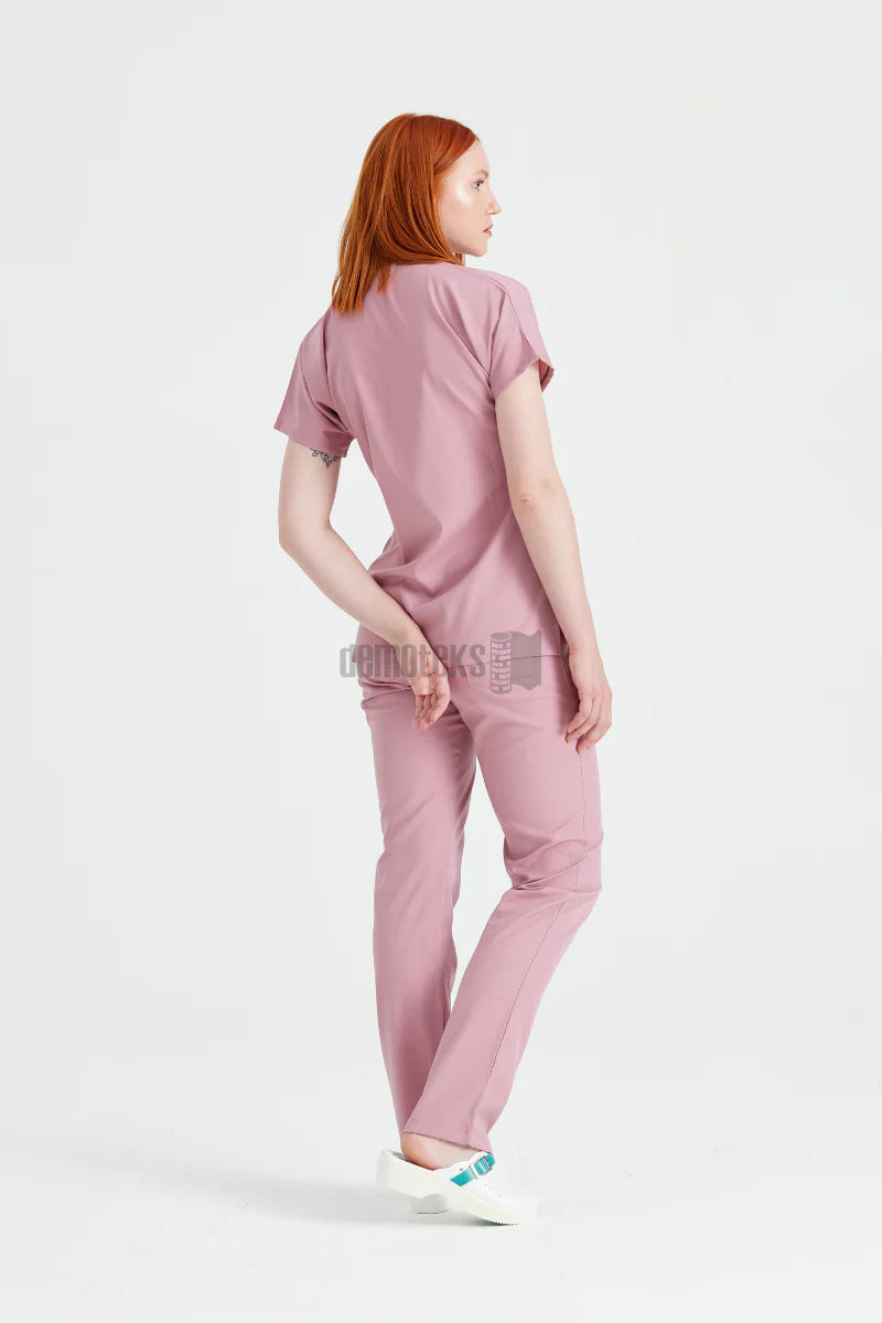 Rose Pudra - Women - Scrub Set Classic Flex