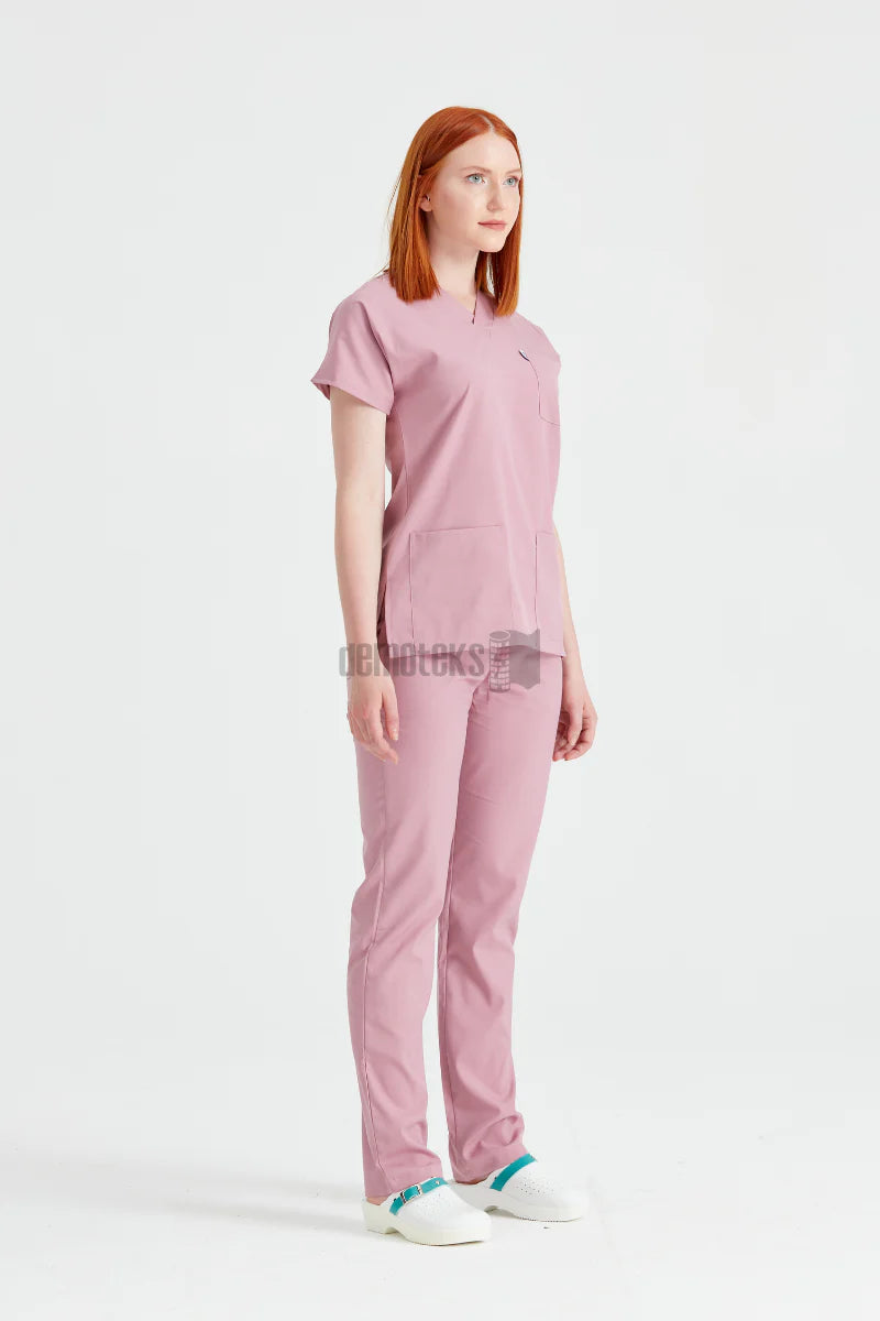 Rose Pudra - Women - Scrub Set Classic Flex