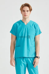 Turquoise Green - Men - Scrub Set Classic