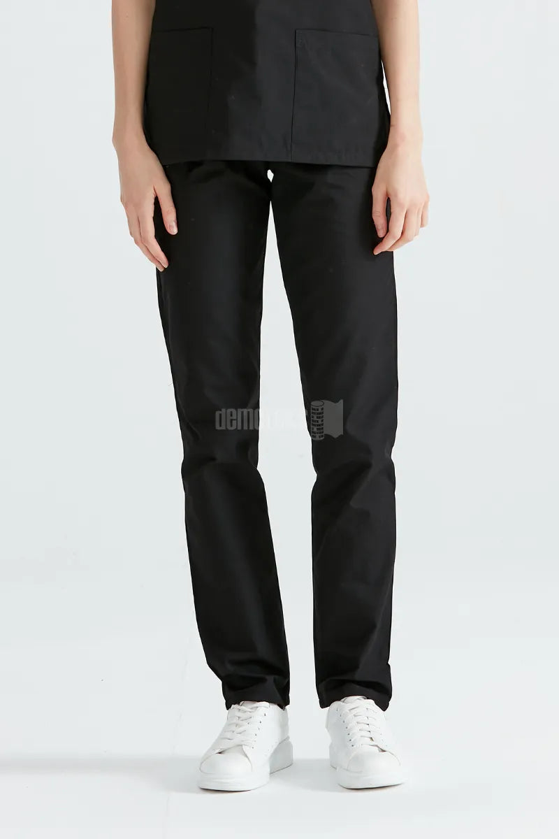Black - Women - Trousers Classic