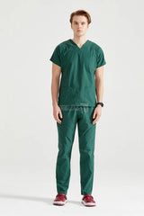 Khaki Green - Men - Trousers Classic